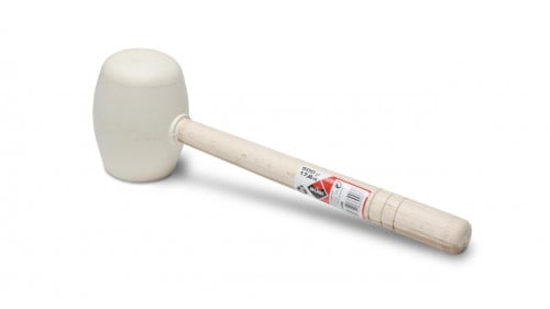 White Rubber Mallet 17.6 oz 500 gr 66906 RUBI