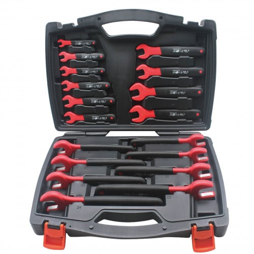 VDE Open End Wrench Set 19 Pcs TOWER - VDE-19