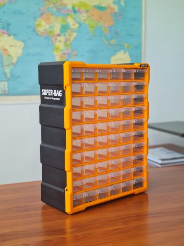 أدراج تنظيم الأدوات تركي SUPER BAG 60 BIG DRAWER SET