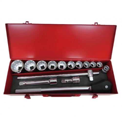 11PCS 1/2 DR. Head-Interchangeable Spanner Torque Wrench Set - TOPTUL The  Mark of Professional Tools