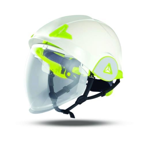 خوذة سلامة مع قناع معزول DELTA PLUS VISOR FLASH 1000V 12CAL