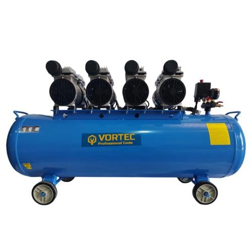 ضاغط هواء صامت 150L 550W*4 VORTEC