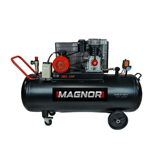 كمبروسور ضاغط هواء 300L-5HP/380V سيرصناعي MAGNOR-P0024