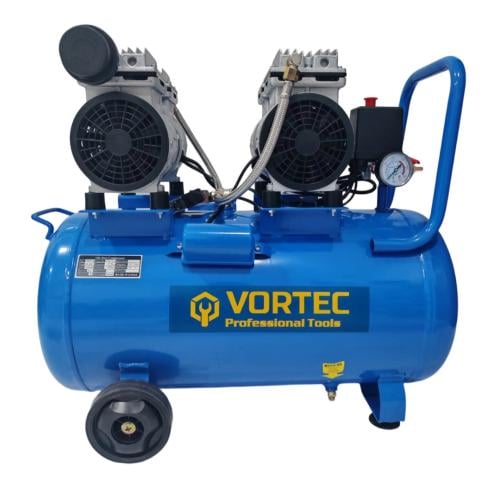 ضاغط هواء صامت 50L 550W*2 VORTEC