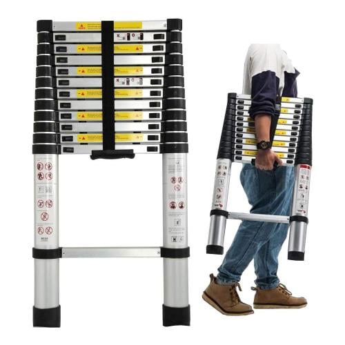 سلم سحب المنيوم تلسكوبي