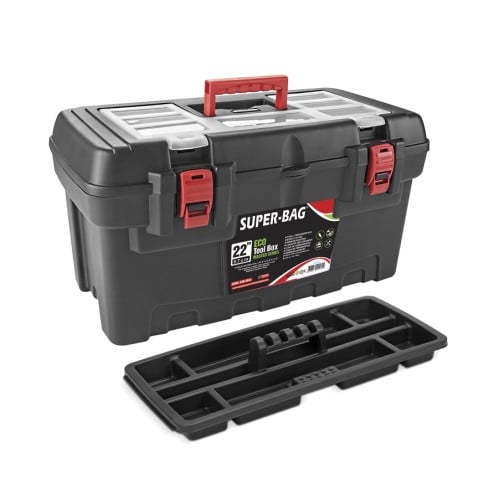 صندوق عدة بلاستيك 22 بوصة تركي SUPER BAG ECO-MASTER