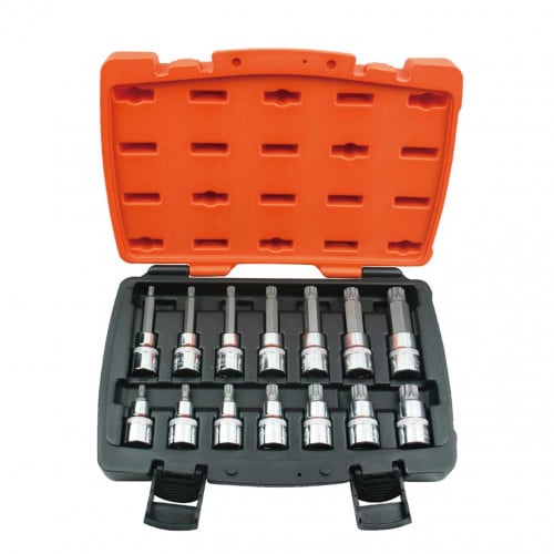 1/2" DR Spline Bit Socket Set 14 Pcs BSS12-14
