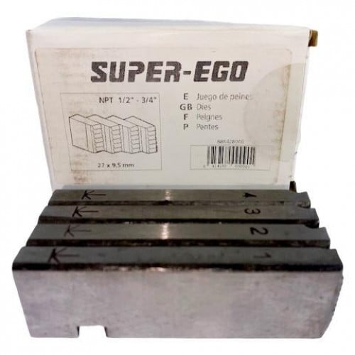 طقم سنن ماكينة تسنين ( 1/2" - 3/4" )  ( NPT )