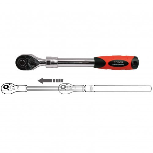 Extendable Ratchet Handle 1/2" 6-9