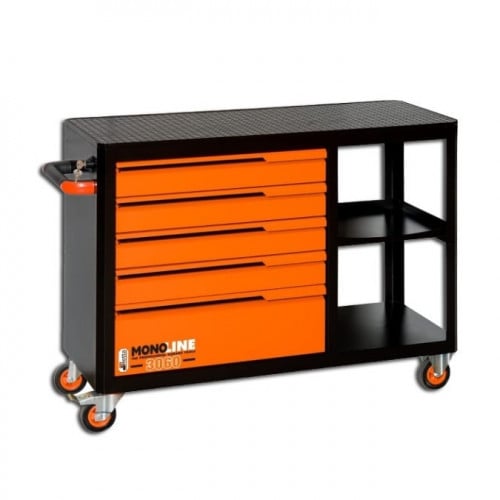 خزنة عدة تركي 5 درج + أرفف جانبية RETTA RTA3060