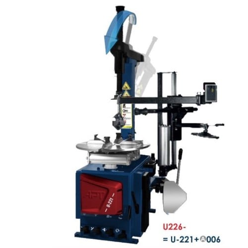 ماكينة حل وتركيب كفرات 24 بوصة صيني فل أتوامتيك & ذراع مساعد & خزان هواء APT U-221A