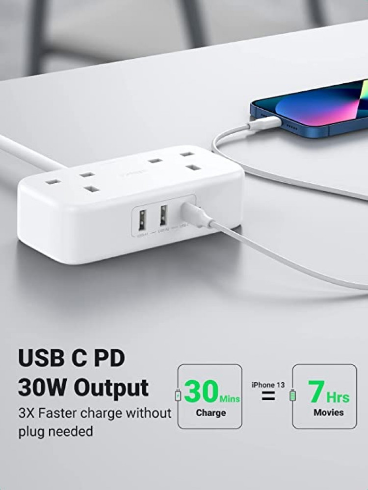 UGREEN 65W Desktop Charger Power Strip Charging Station Fast Charging For  Laptop