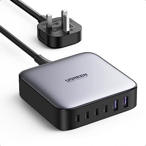 Ugreen Desktop Charger 200W 4 Ports PD and 2 USB Ports with GaN