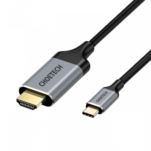 سلك تشويتيك قماشي من USB-C الى HDMI بطول 2م وبدقة...