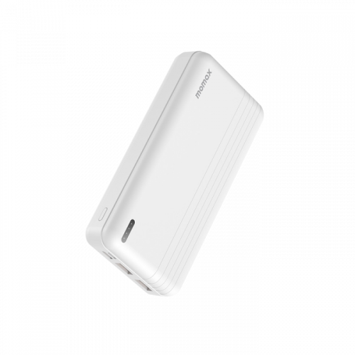 شاحن متنقل موماكس آي بور بمنفذين USB-C وبمنفذ USB...