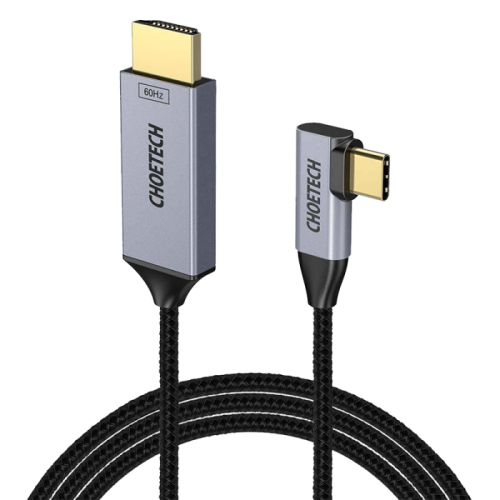 سلك تشويتيك قماشي مظفر من USB-C الى HDMI بطول 1.8م...