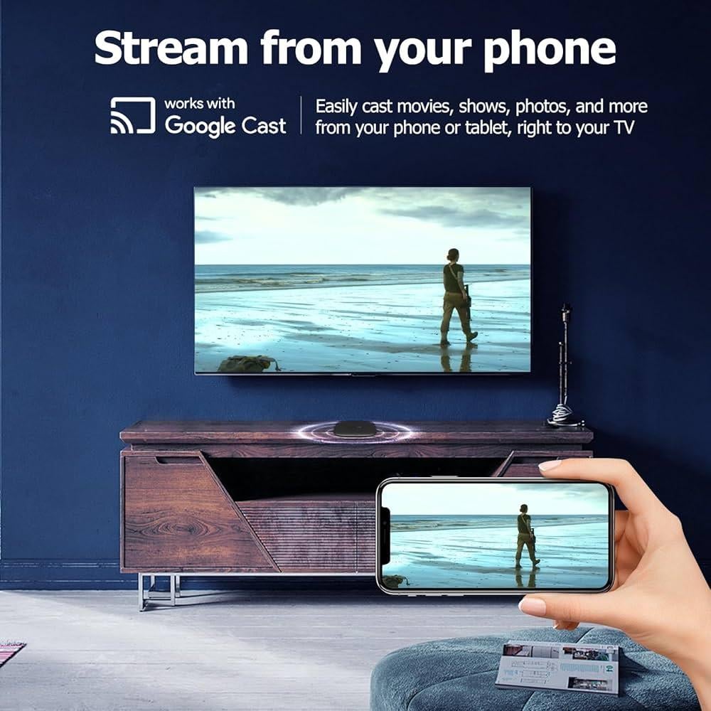 جهاز شاومي تي في بوكس TV Box S الجيل الثالث - 4K Ultra HD ،Google TV
