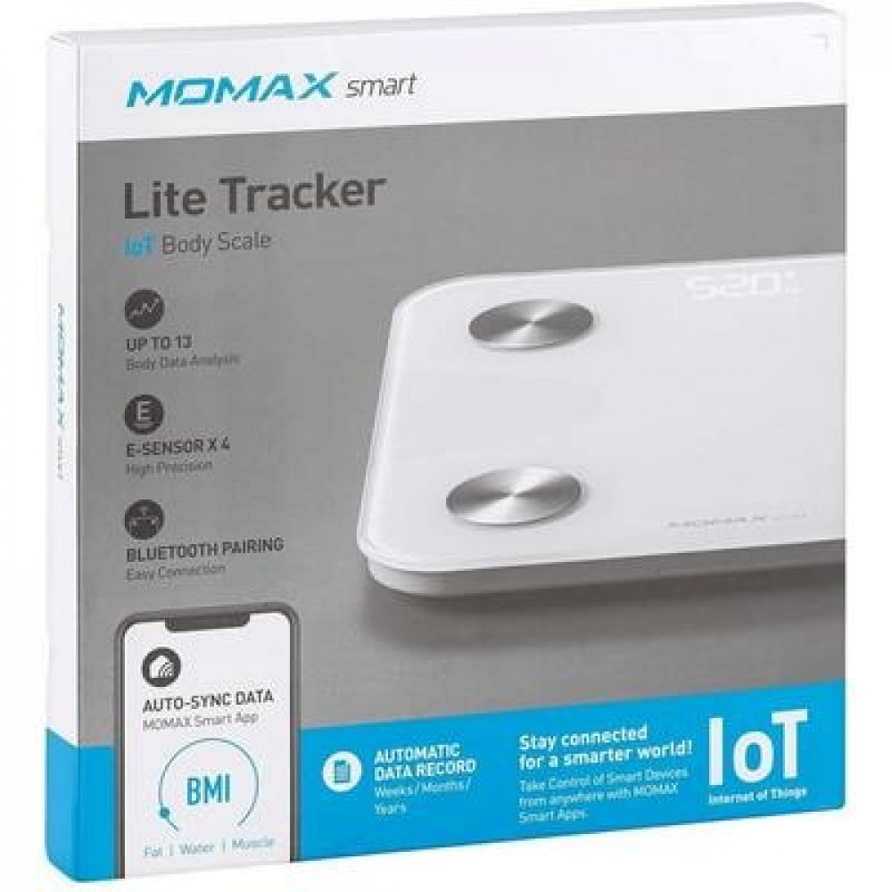 ميزان موماكس الالكتروني momax smart lite tracker