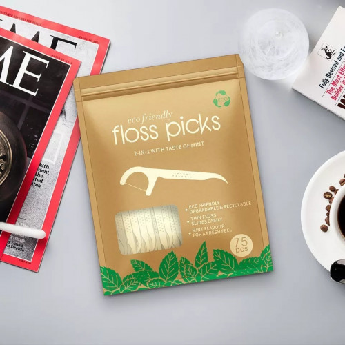 خيوط اسنان صديقة للبيئة