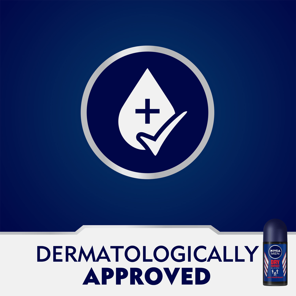 مزيل العرق دراي إمباكت رول ان للرجال من نيفيا - 50 مل