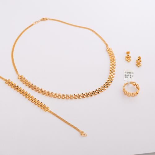 طقم ذهب عيار 21 دار 1