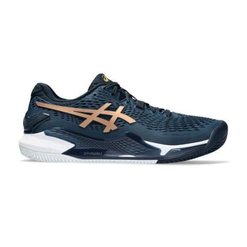 Asics Gel Resolution 9 Clay Sapphire Black Shoes PADEL HUB STORE