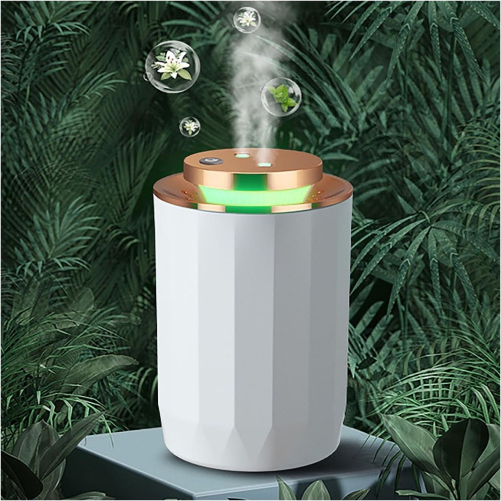 Stylish 2.2L Dual USB Humidifier with Night Light for Home and Office Use -  متجر اختياري
