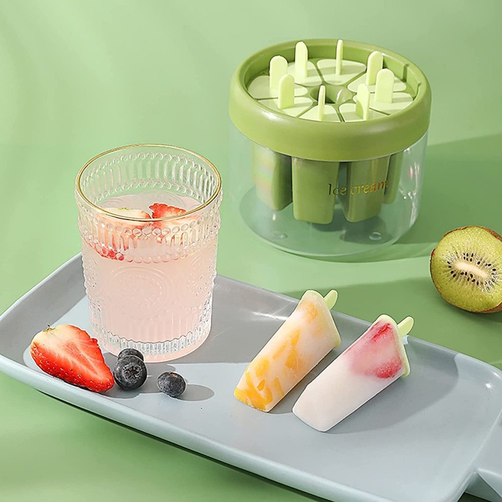 Silicone Ice Cream Mold-popsicle Molds-puzzle Shape Ice 