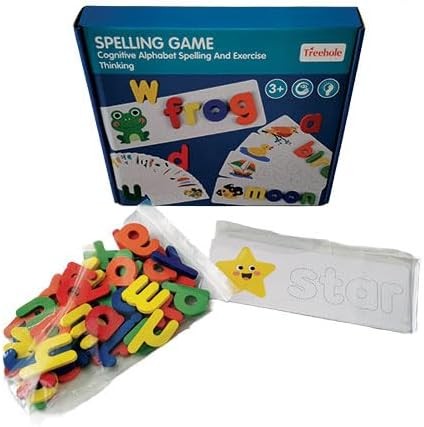 Spelling Game for Kids Ages 3+ - Early Educational Games for Infants and Kids to Enhance English Knowledge and Vocabulary, - متجر اختياري Spelling Game for Kids Ages 3+ - Early Educational Games for Infants and Kids to Enhance English Knowledge and Vocabulary, - متجر اختياري