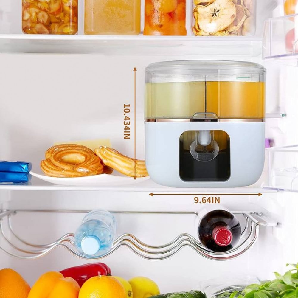 Drink Dispenser For Fridge Portable Barrel Transparent Food Grade