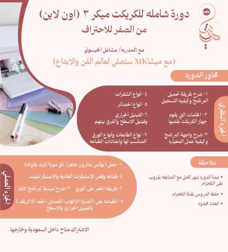 دورة كريكت ميكر/ميكر 3
