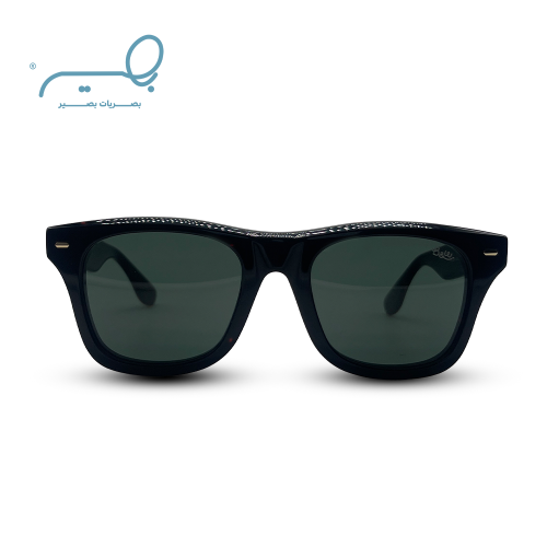 نظارة شمسية للجنسين من ماركة B&W بتصميم مربع 5565 C2