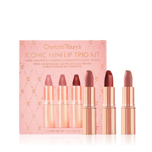 CHARLOTTE TILBURY'S ICONIC MINI LIP TRIO KIT LIMIT...