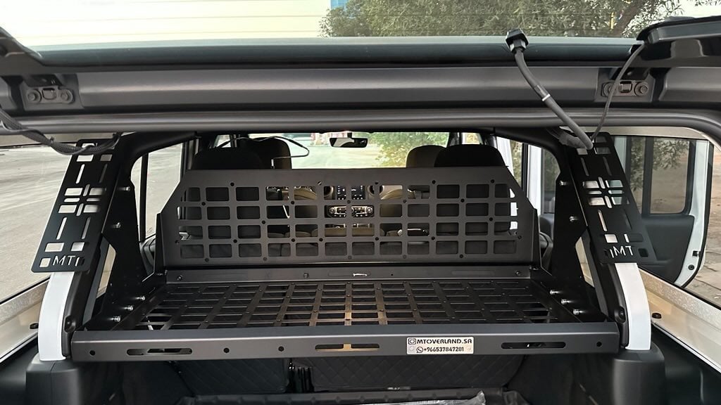 Wrangler JL Cargo ( storage shelf required)