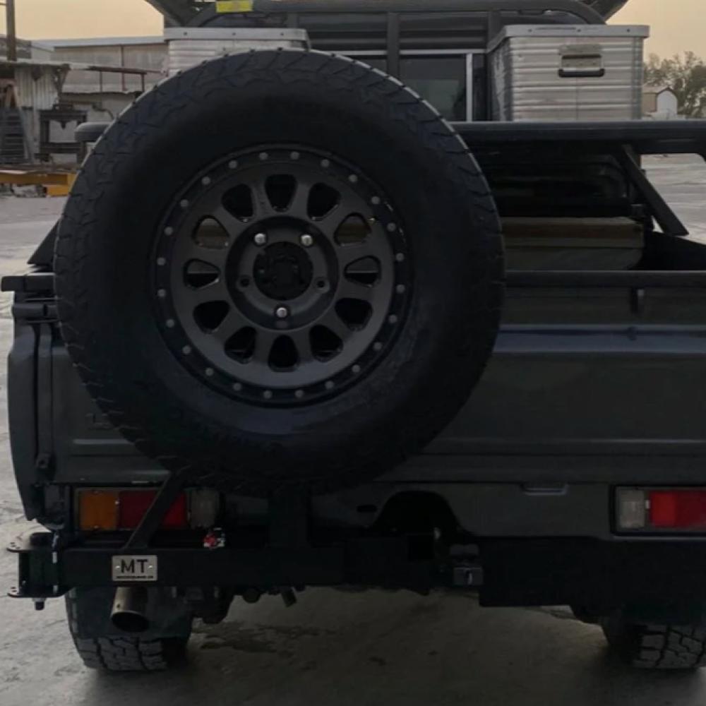 Tire Carrier LC79 installation