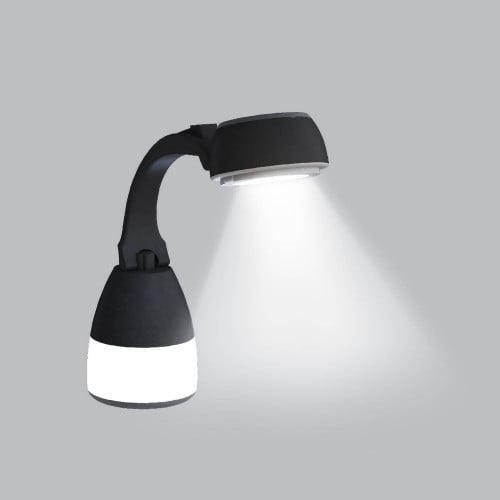 Porodo 2-In-1 Desk Lamp/Torch Outdoor Lantern - Bl...