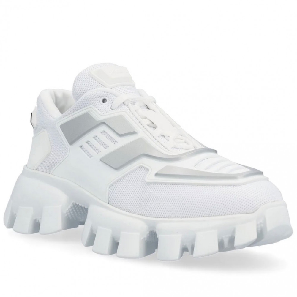 Prada White Cloudbust Thunder Sneakers for WMN - shoes lovers