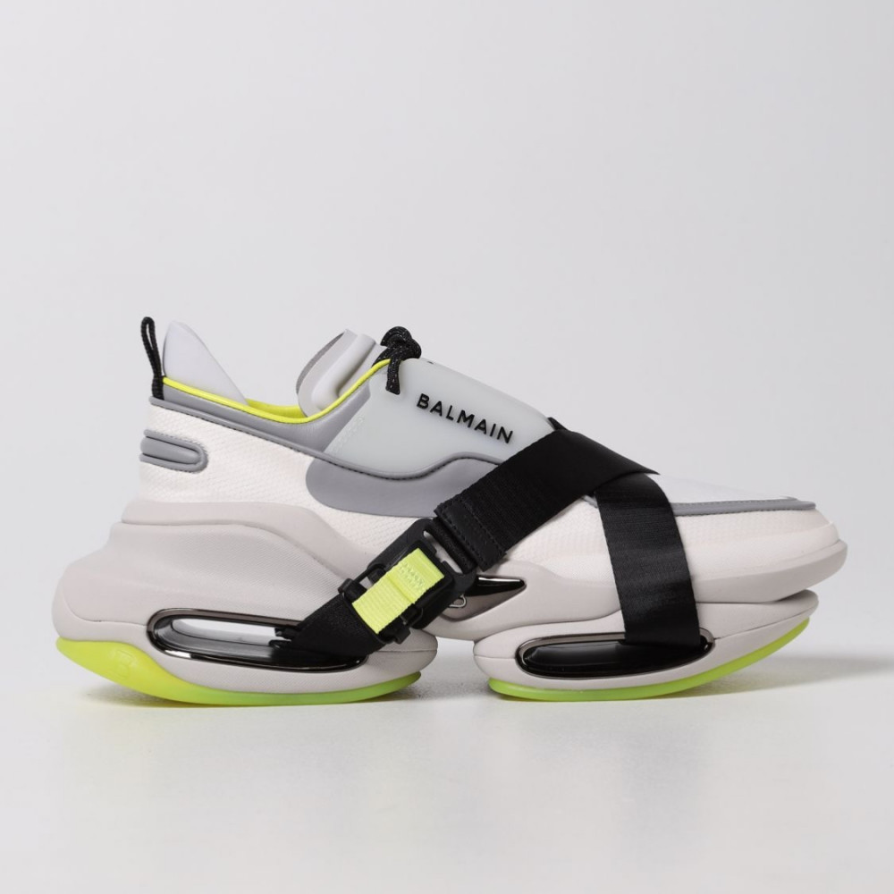 Balmain 4G-strap chunky sneakers - shoes lovers