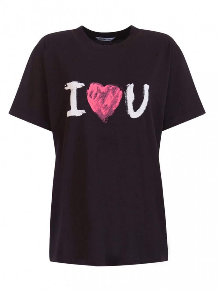 Balenciaga I Love You T-shirt for women - shoes lovers