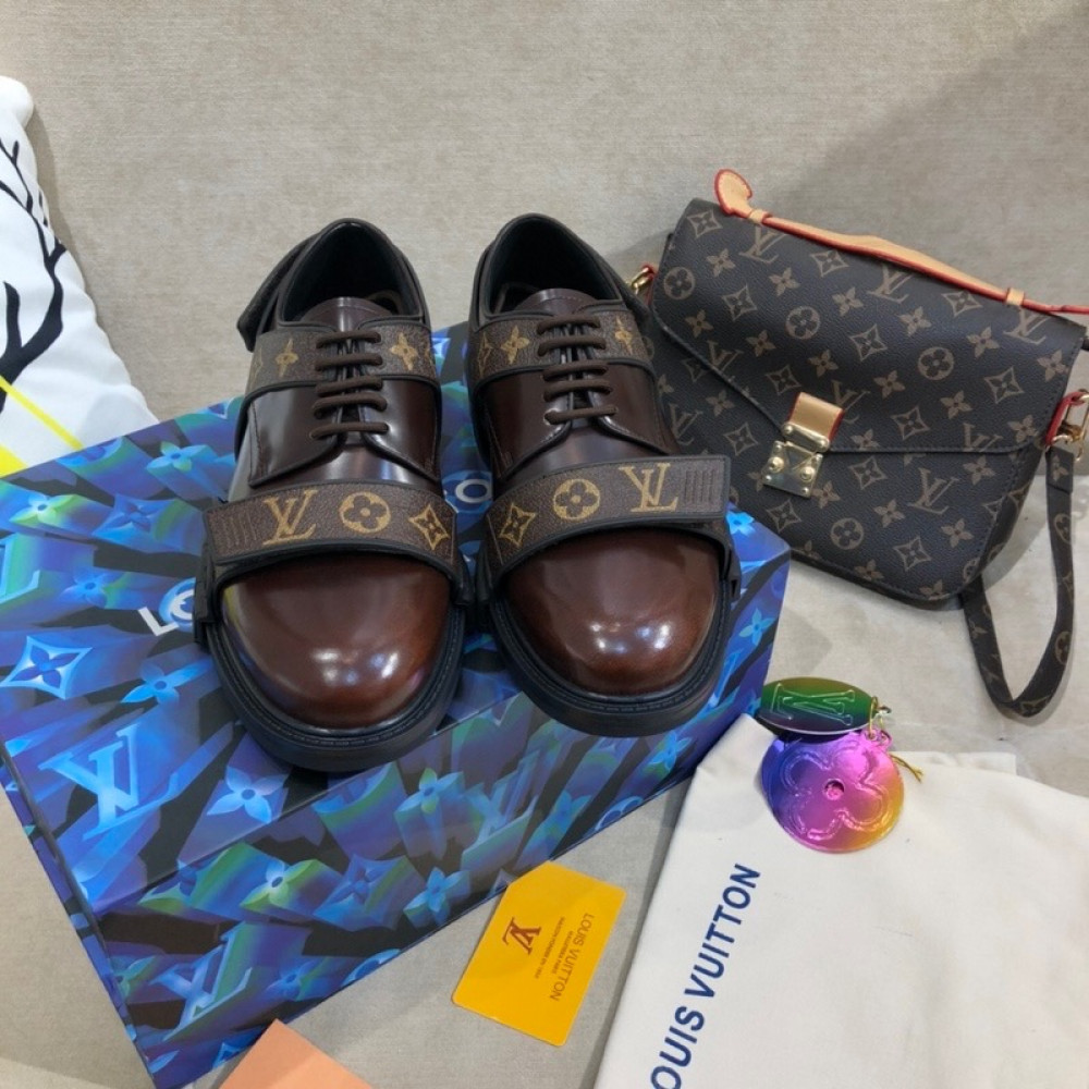 LOUIS VUITTON DERBY HARNESS - shoes lovers