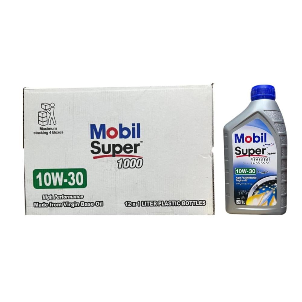 زيت محرك موبيل 10W30 كرتون 12 حبة