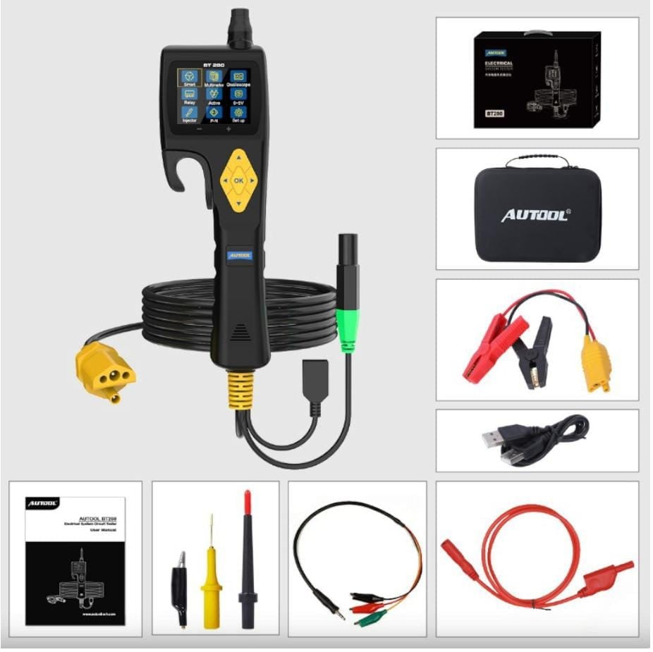 جهاز فحص الدائرة الكهربائية اوتول AUTOOL BT280