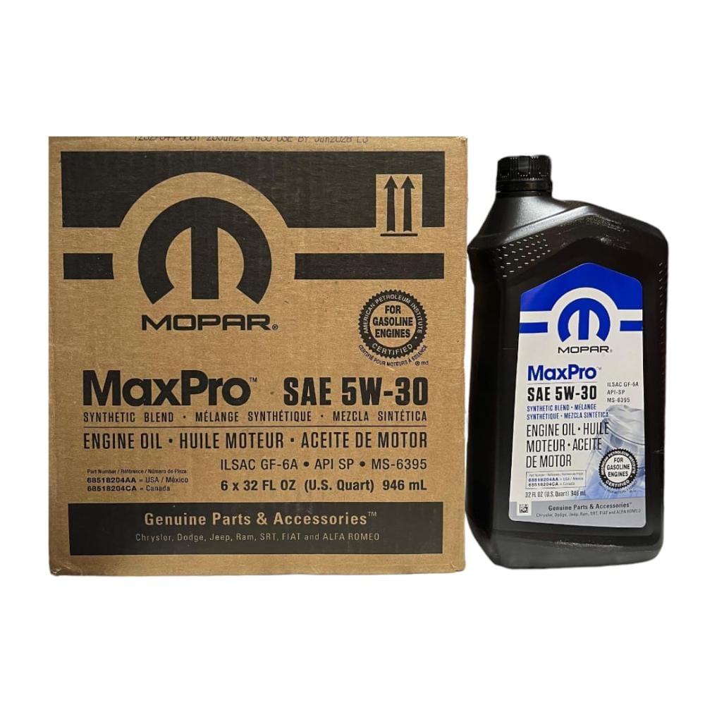 زيت موبار امريكي 5W30 كرتون 6 حبة