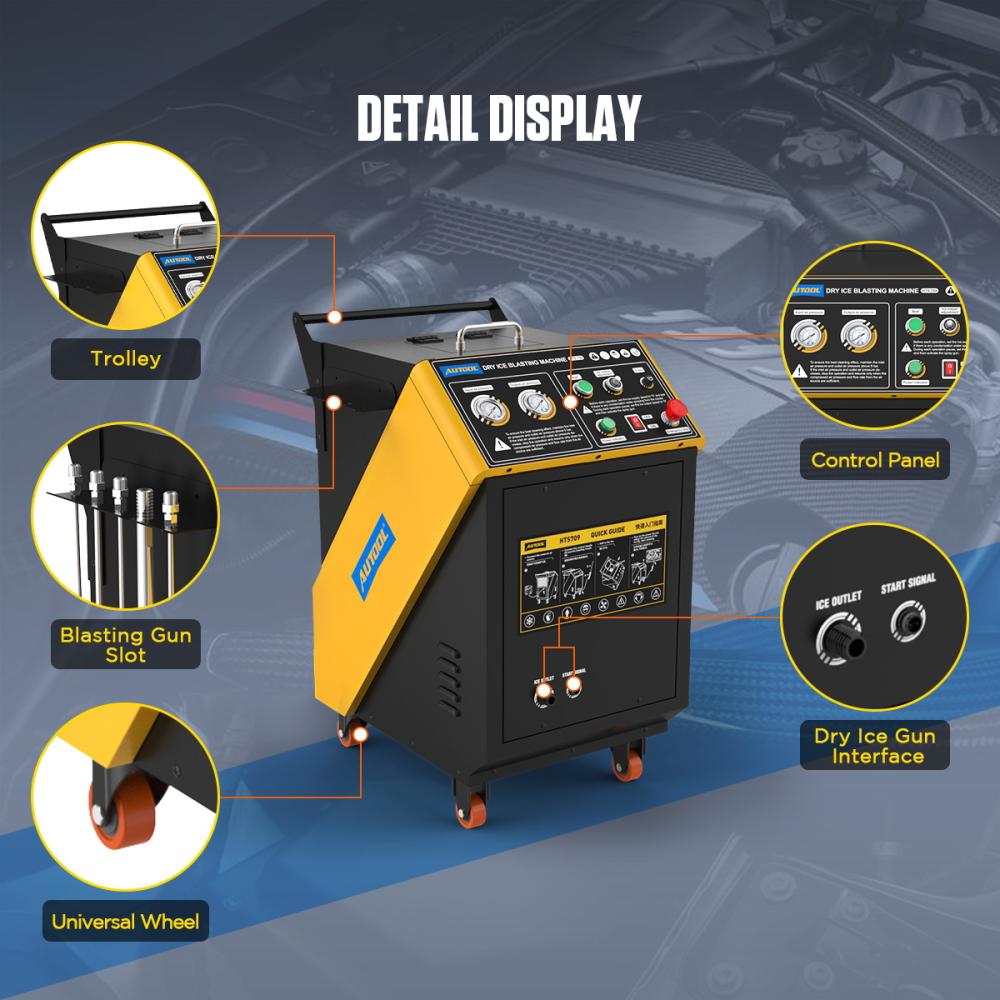 جهاز تنظيف بالثلج الجاف اوتول AUTOOL HTS709