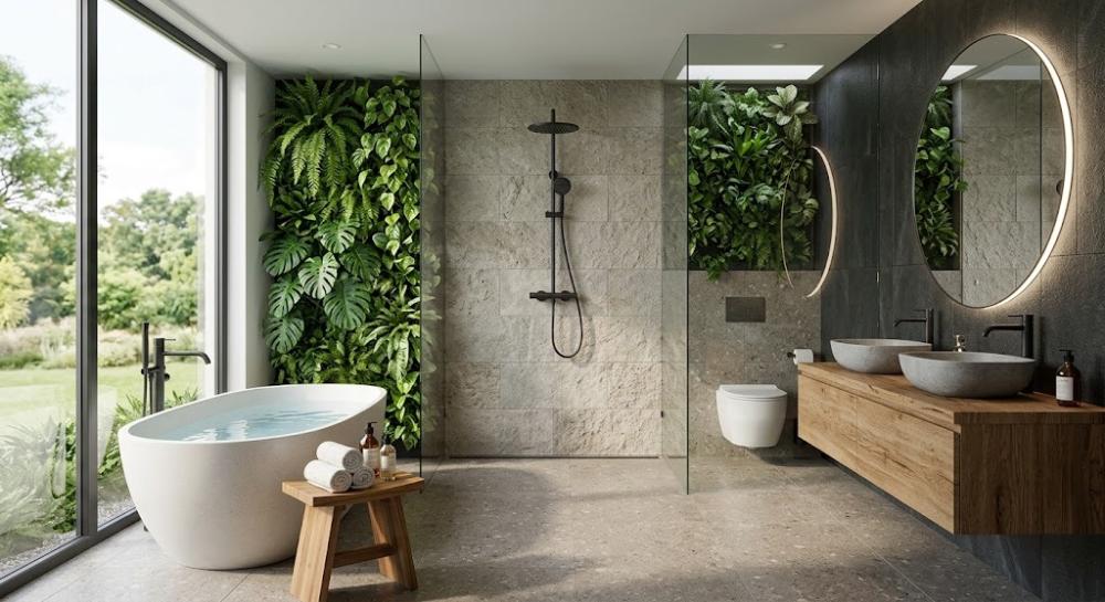 eco friendly sustainable bathroom design and water saving fixtures gui