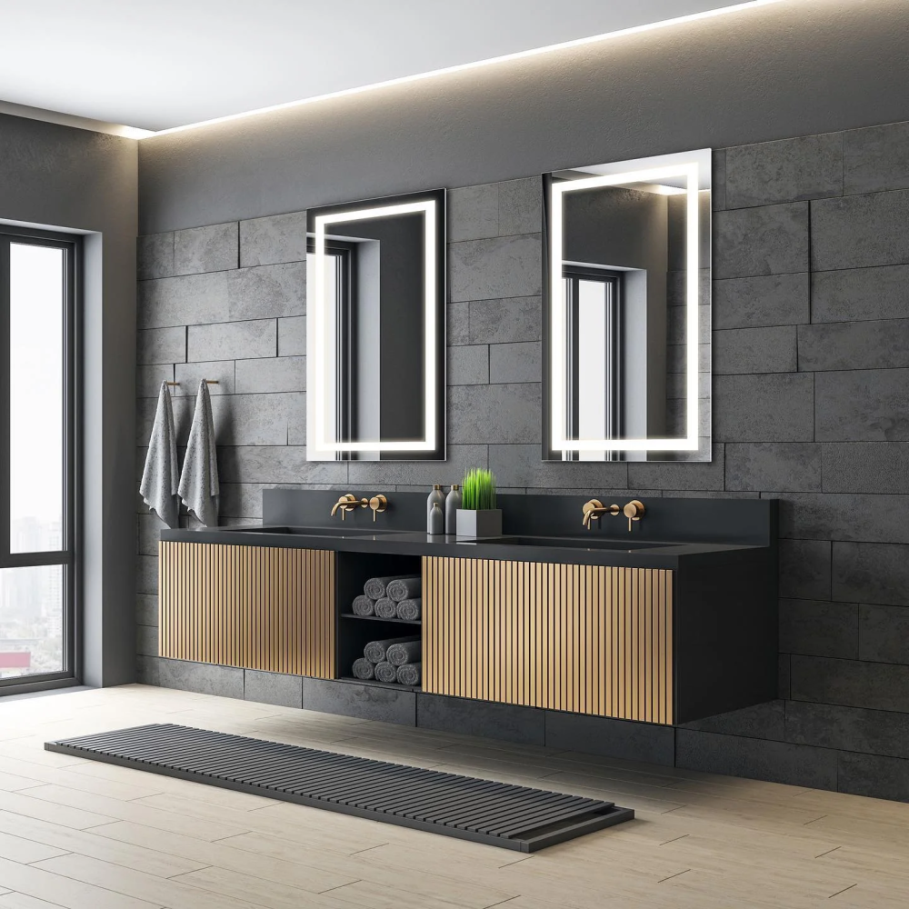 ideal modern bathroom design and fixtures