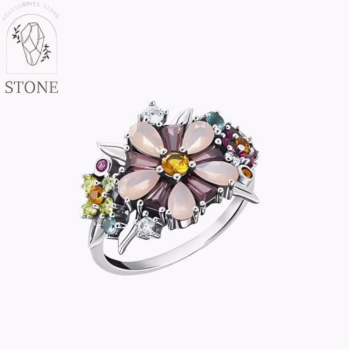 خاتم زهرة الألوان