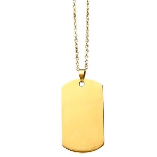 قلادة ذهبية - حجم صغير