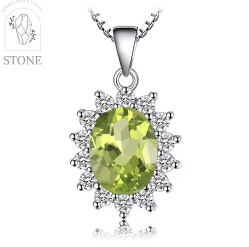 قلادة زبرجد  & زركون