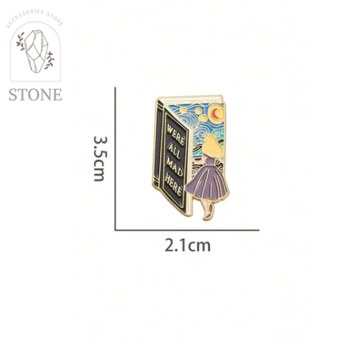 بروش أليس في بلاد العجائب